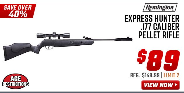 Remington Express Hunter .177 Caliber Pellet Rifle