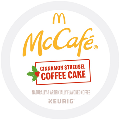 McCafé® Cinnamon Streusel Coffee Cake Coffee