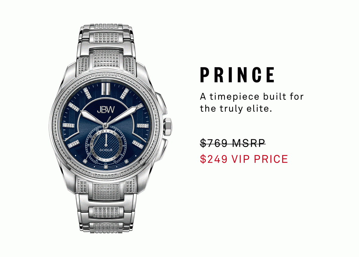 Introducing The Prince We Ve Unlocked Exclusive Pricing For This New Style Jbw Email Archive