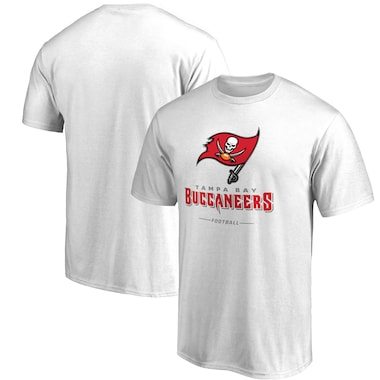 Tampa Bay Buccaneers NFL Pro Line Team Lockup T-Shirt - White