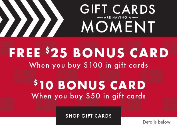 SHOP GIFT CARDS