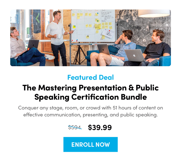 Public Speaking Bundle Certification | Start Learning