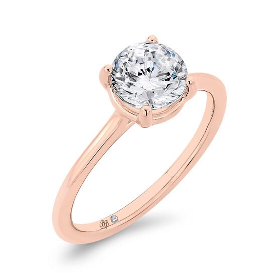 Bella Ponte Ikuma Canadian Diamond "The Whisper" Engagement Ring In 14K Rose Gold