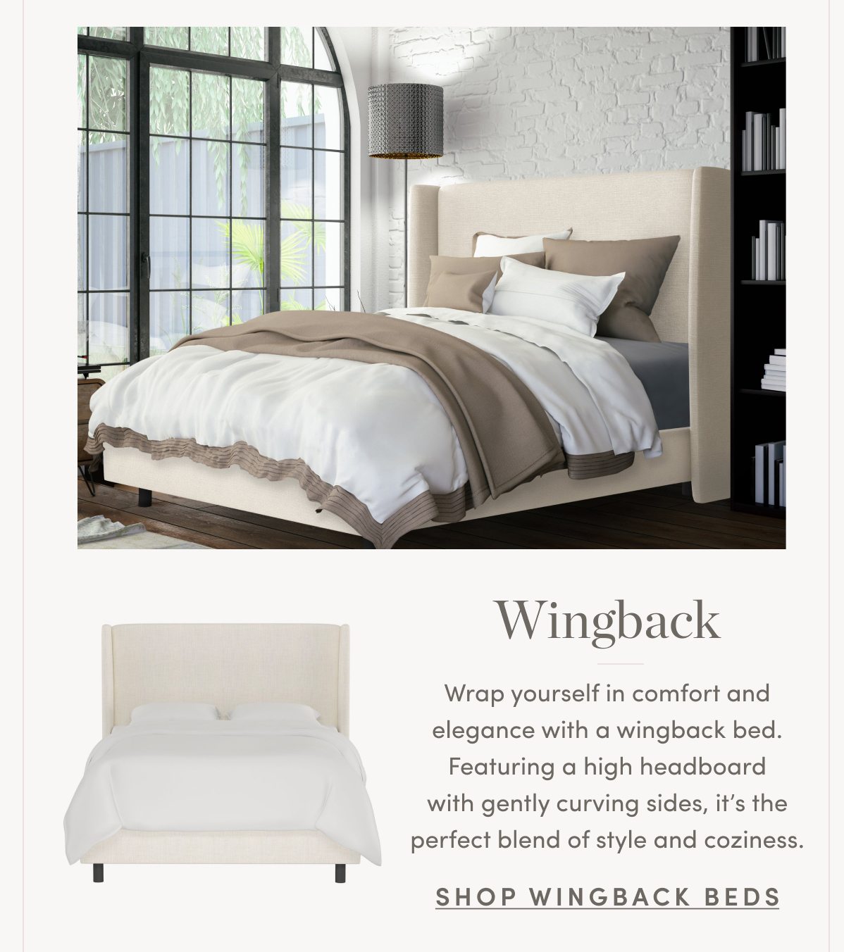 Shop Wingback Beds