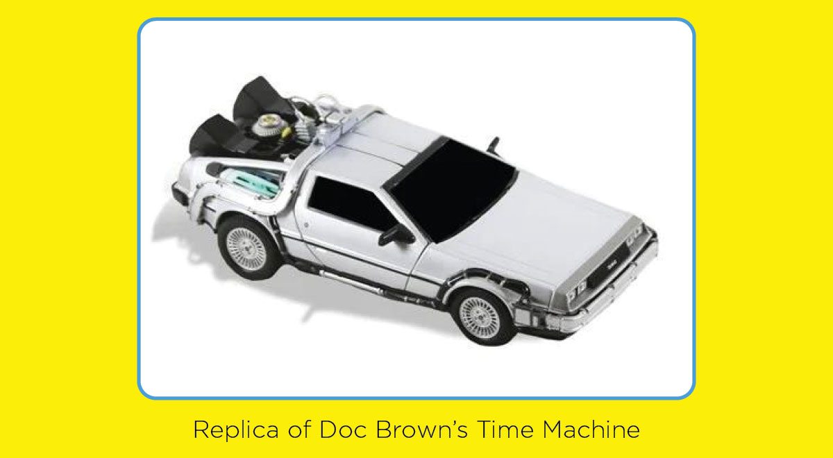 Doc Brown's Time Machine Replica