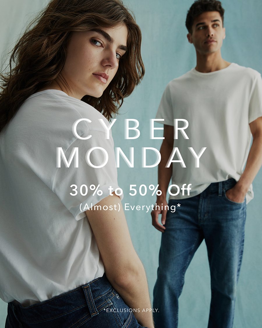 Cyber Monday Sale: 30% to 50% Off