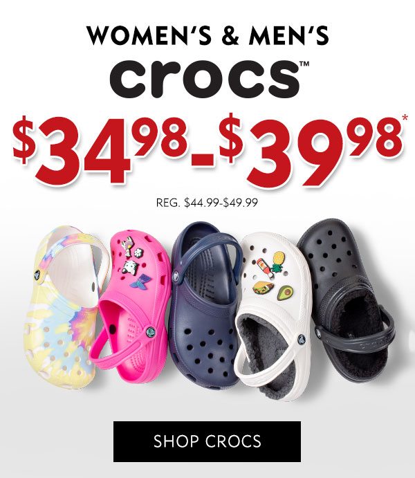 shoe carnival crocs sale