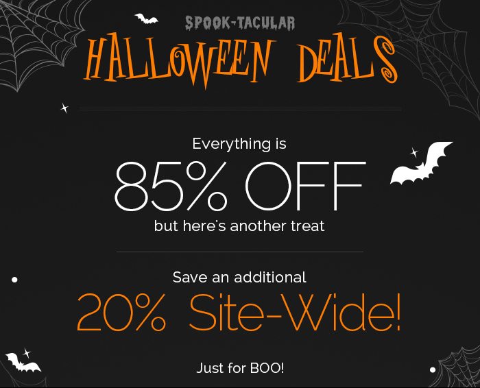 It's SPOOKY how good these deals are!