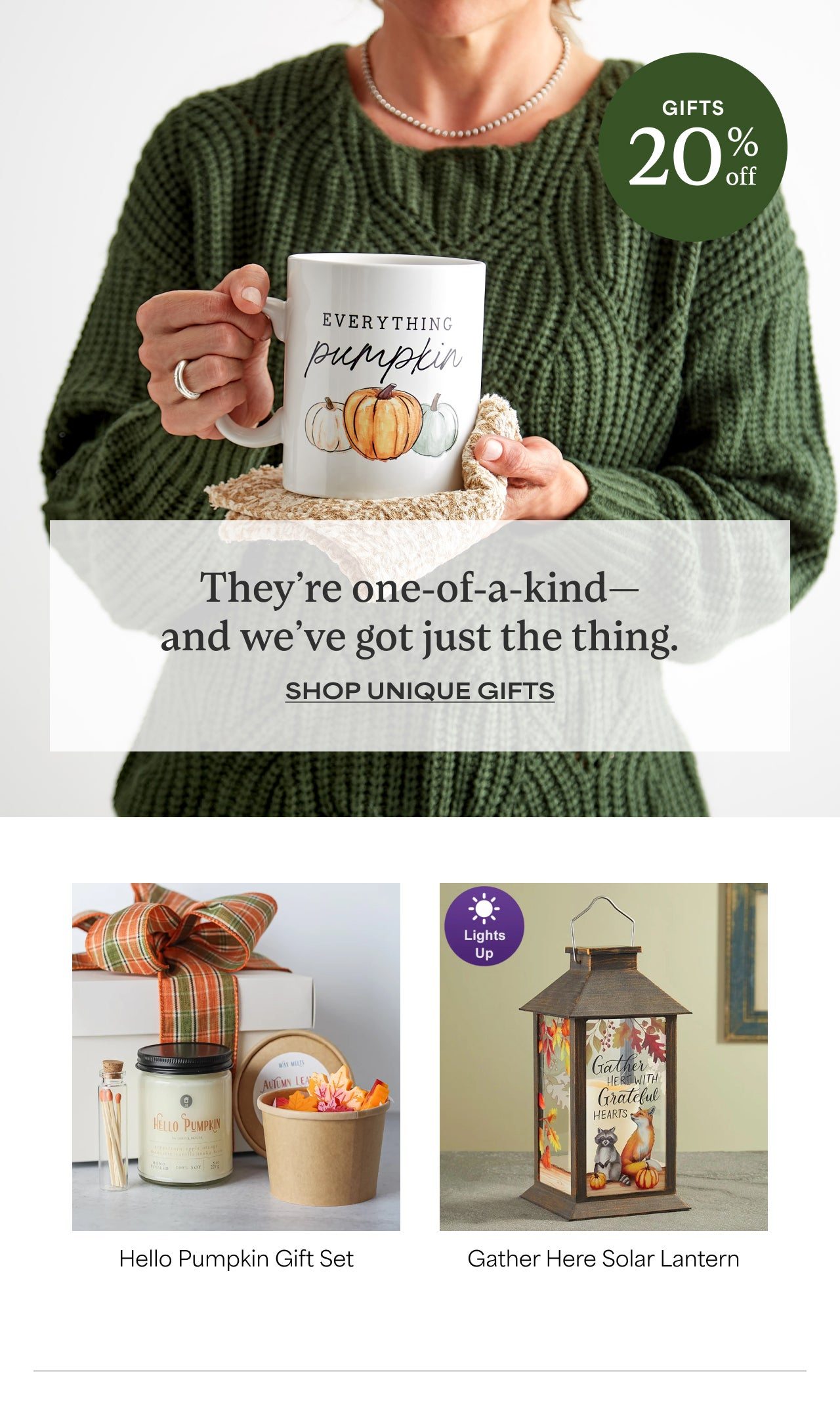 SHOP UNIQUE GIFTS