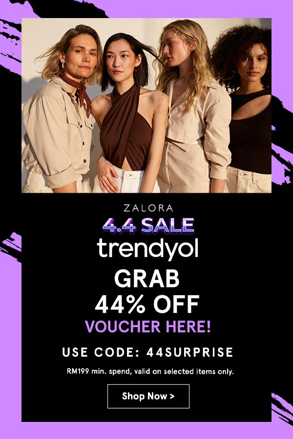 Extra 44% Off Trendyol!