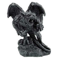 Roaring Gargoyle Warrior Statue