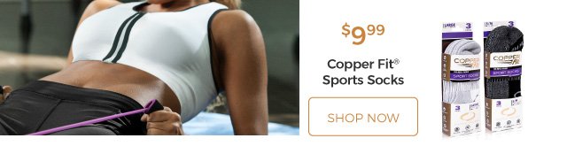 Copper Fit® Sports Socks | $9.99 | shop now