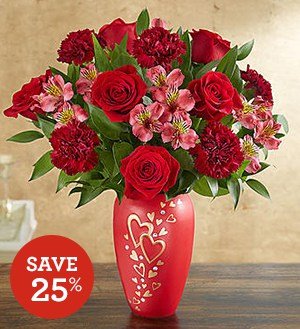 Follow Your Heart(tm) Bouquet Same-Day Local Florist Delivery SHOP NOW 