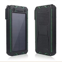 IPRee® 12000mAh 3 In 1 USB Solar Charger Panel With Cigar Lighter