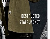 Destructed Staff Jacket