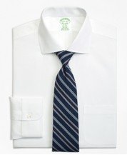 Milano Slim-Fit Dress Shirt, Non-Iron Dobby Diamond