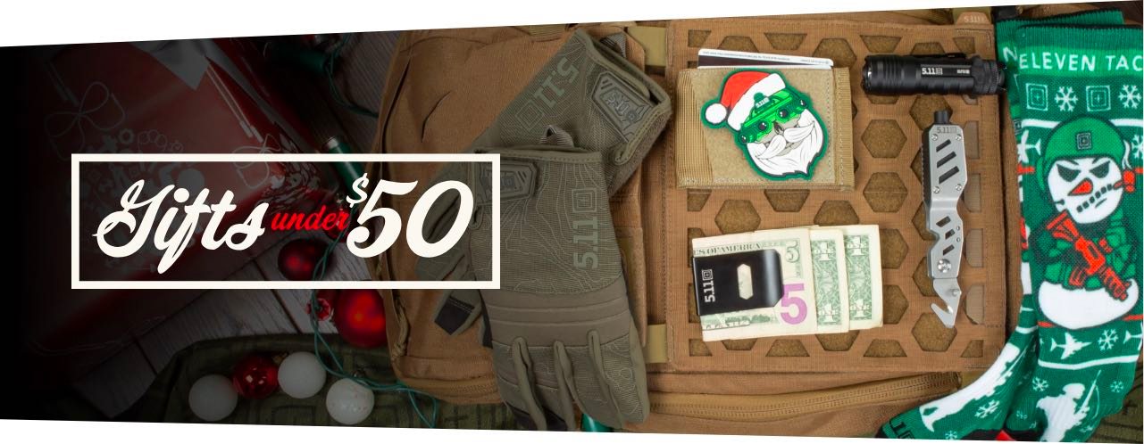 Shop great 5.11 Holiday Gifts under 50