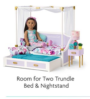 Room for Two Trundle Bed & Nightstand