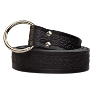 Embossed Celtic Ring Belt