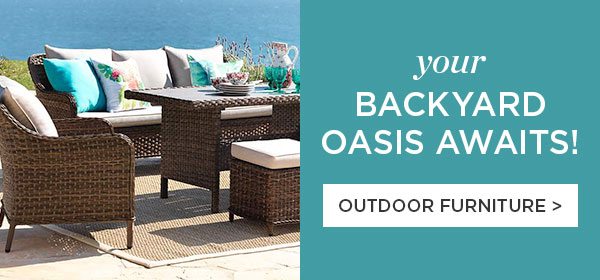 Your Backyard Oasis Awaits! - Outdoor Furniture >