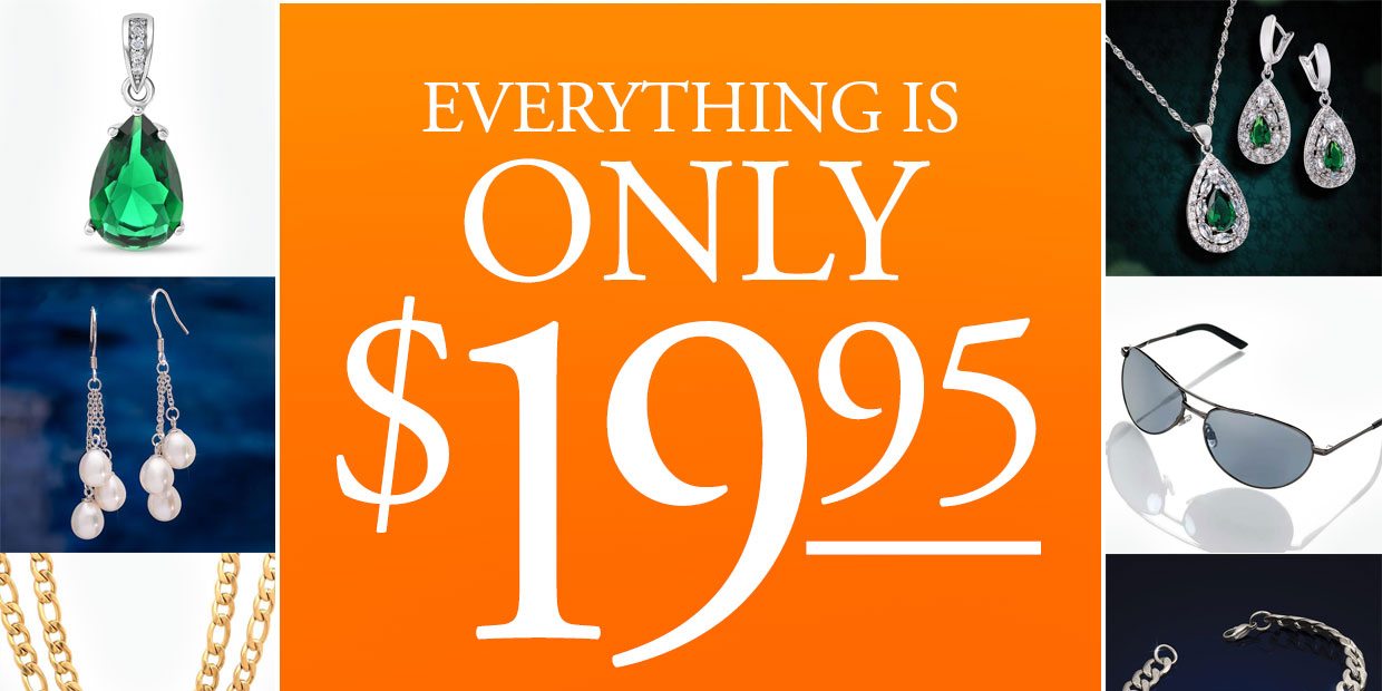 Everything is only $19.95