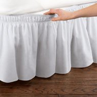 Elastic Bed Wrap Ruffle Bed Skirt 