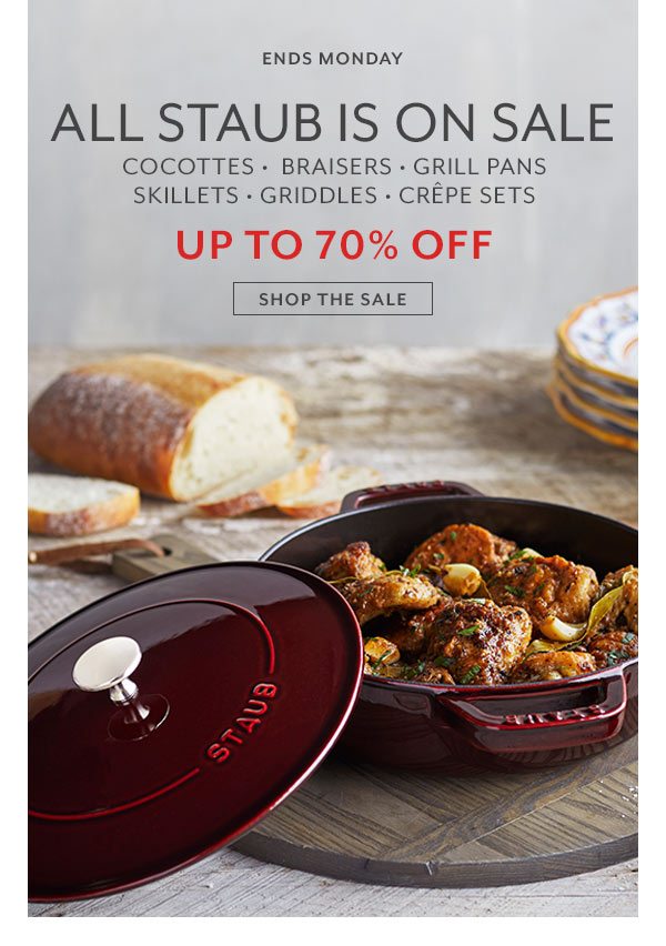 All Staub is on Sale