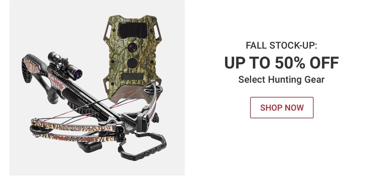Fall stock-up: Up to 50% off select hunting gear. Shop now UNTIL 10pm ET – After 10pm, click here to shop more of this Week’s Deals. If you have trouble viewing this content, please contact Customer Service at 877-846-9997 for assistance.