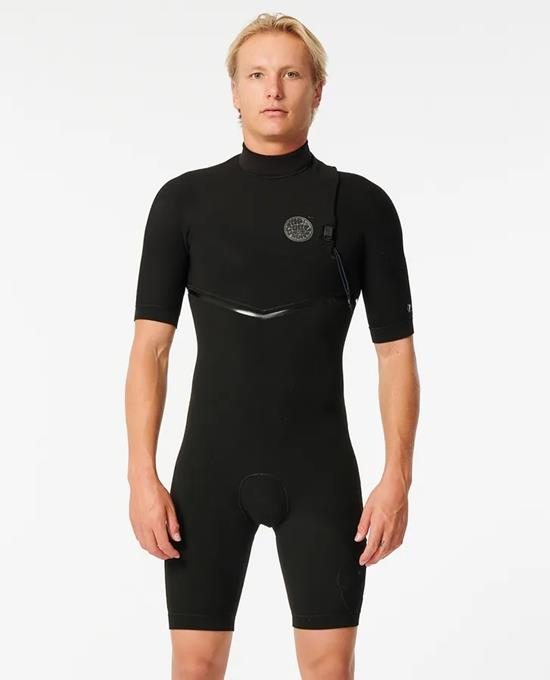 E-Bomb 2mm Zip Free Short Sleeve Springsuit