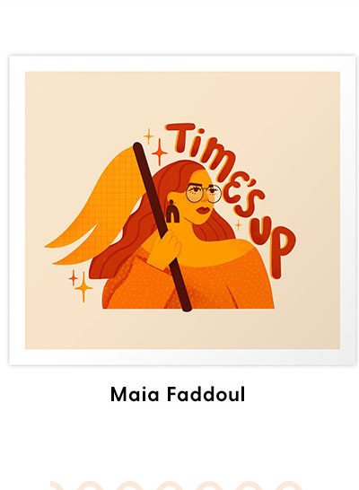 TIME'S UP by Maia Faddoul | Shop Now →