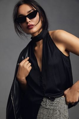 Cutout Halter Top
