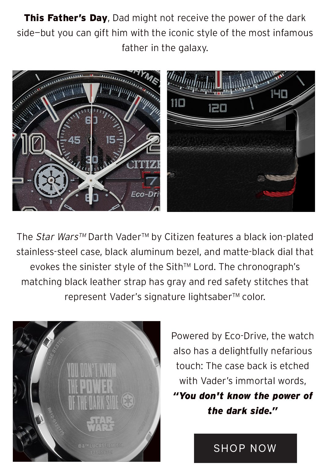 Darth Vader Watch