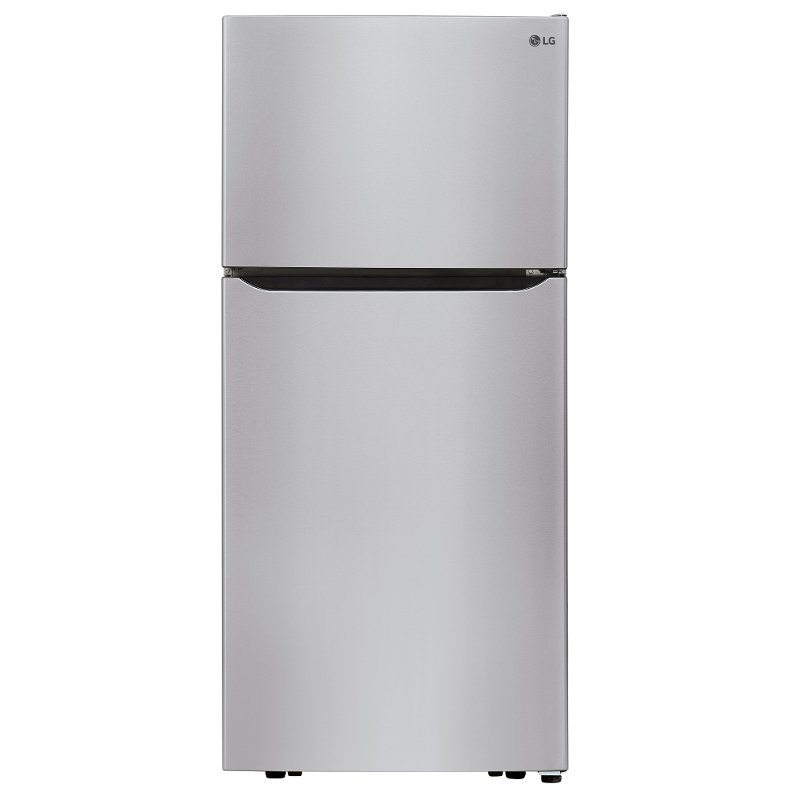 LG 20.2 cu. ft. Top Freezer Refrigerator - 30"W Stainless Steel