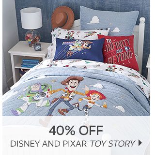 40% OFF DISNEY AND PIXAR TOY STORY