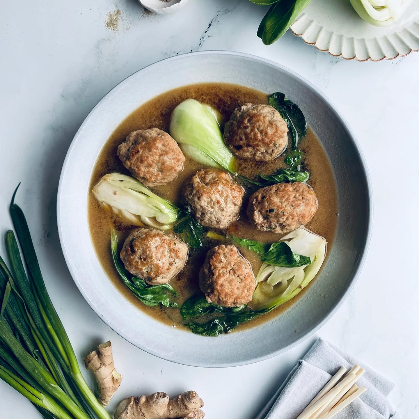 Chinese Lion’s Head Meatballs