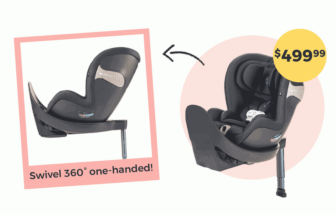 $499.99 | Cybex Sirona S SensorSafe Convertible Car Seat. Swivel 360° one-handed!
