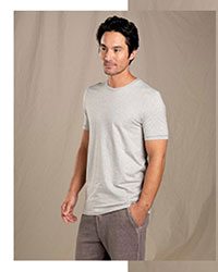 Tempo Short Sleeve Tee - Heather Grey