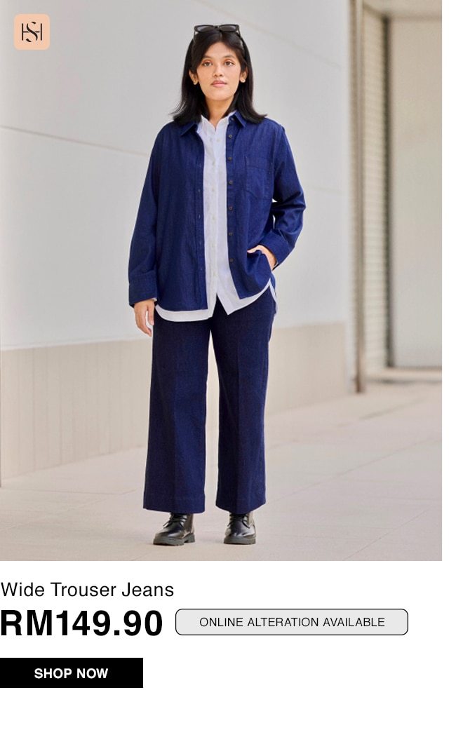 Wide Trouser Jeans