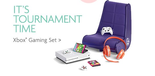 IT’S TOURNAMENT TIME - Xbox® Gaming Set