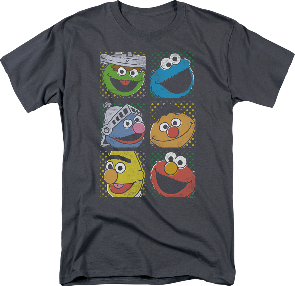 Faces of Sesame Street T-Shirt