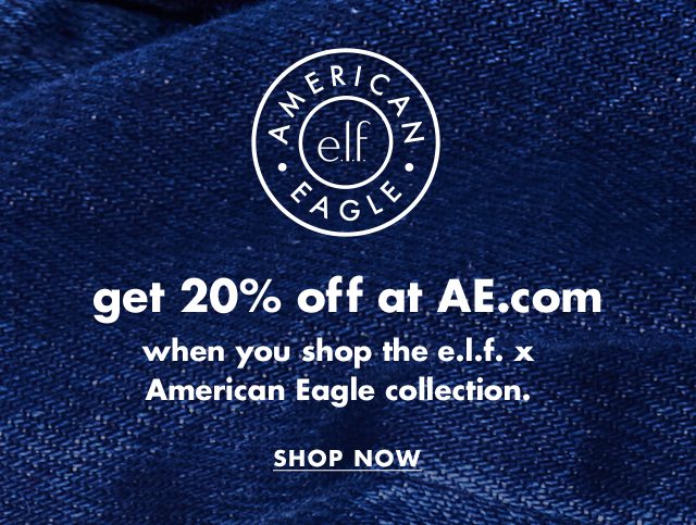 get 2-% off at ae.com