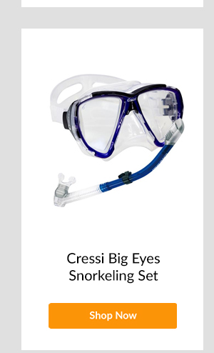 Cressi Big Eyes Snorkeling Set