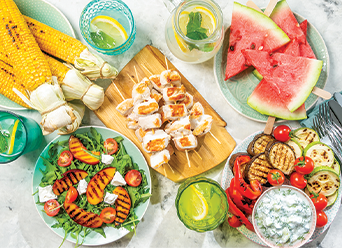 A delicious spread made easy with pickup