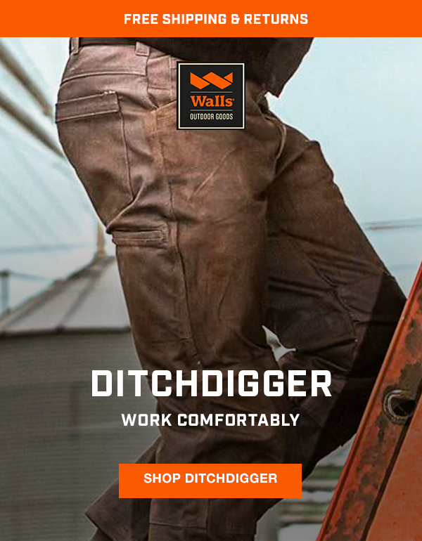 Work Comfortably. Shop Ditchdigger Pants!