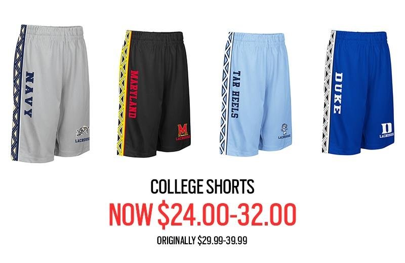 NCAA Collegiate Shorts