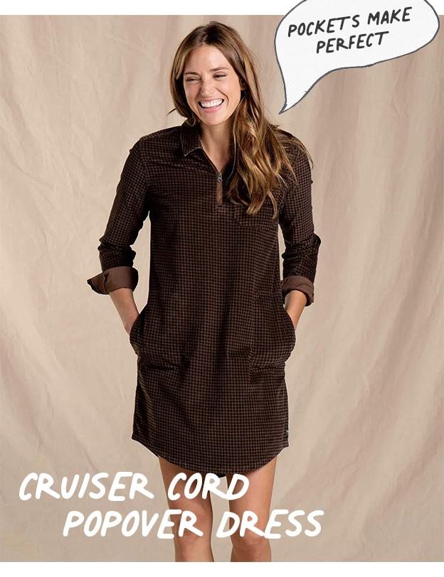 Cruiser Cord Popover Dress