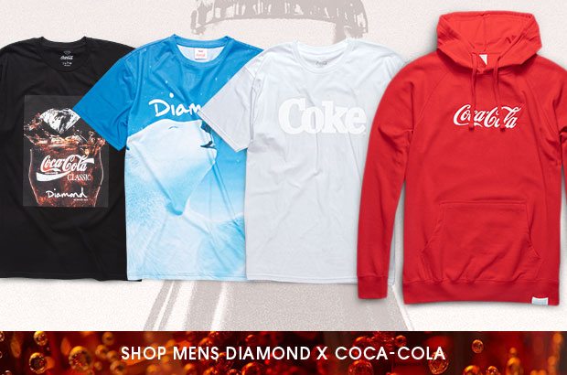 diamond coca cola hoodie