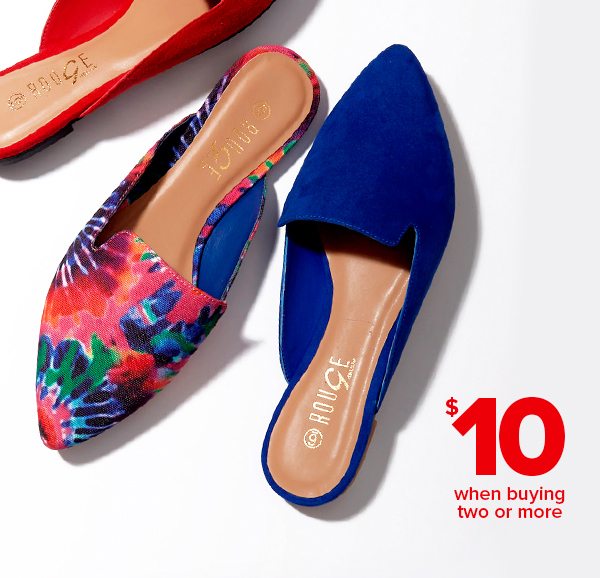 Shop $10 Shoes