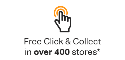 Free click & collect in over 400 stores*