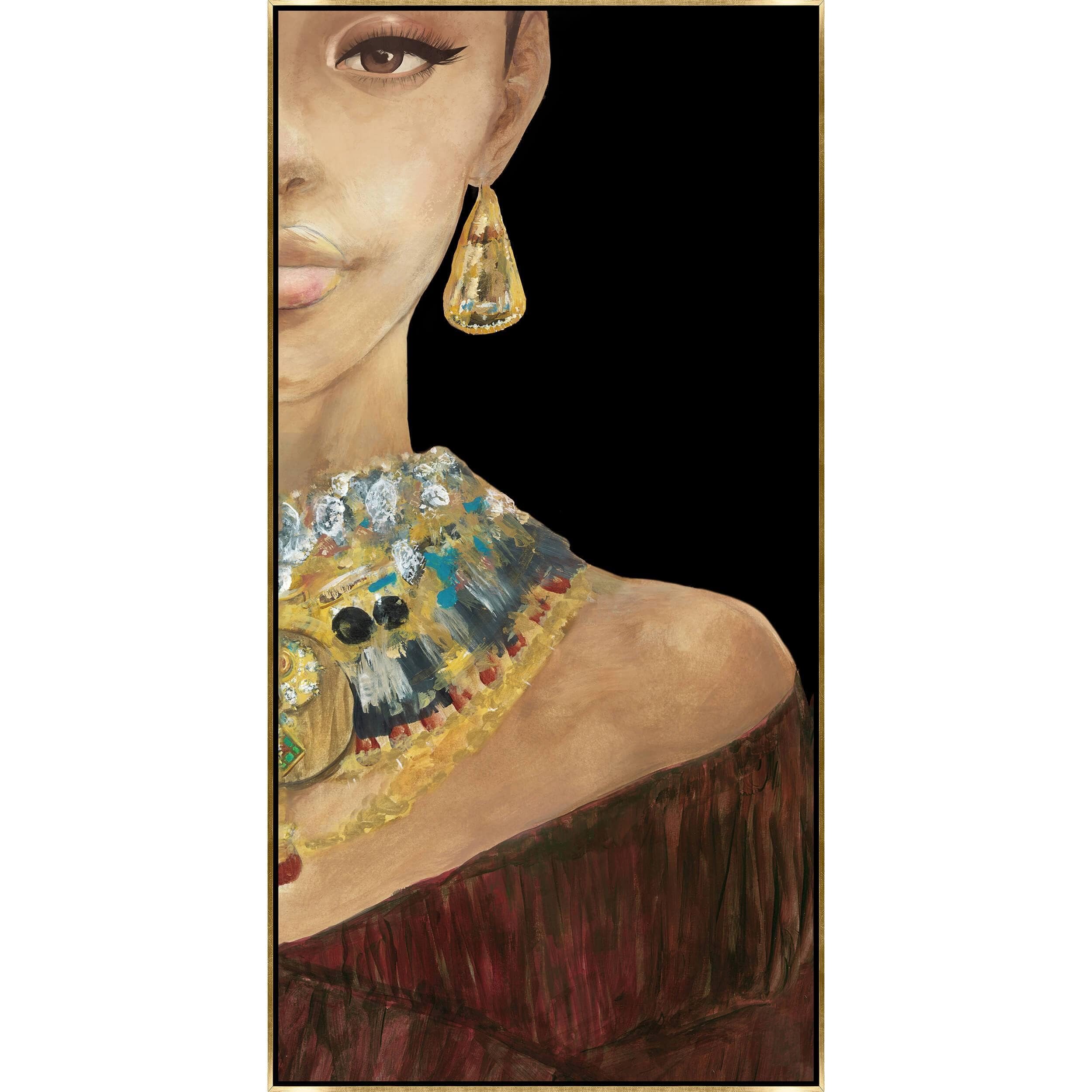 Image of Glam Up II Framed